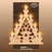 Weigla LED Schwibbogen Lichterspitze Weihnachtsbaum mit roten Kugeln 38 x 43 x 4,5 cm