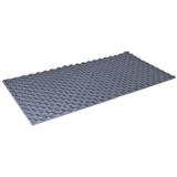 MUSIC STORE Akustikplatte, (MSAcoustics Noppa Absorberschaum 50x100 cm 20mm Stark Set mit 14 Stk Anthrazit Schallabsorber, Studio Akustikelemente, Absorber), MSAcoustics Noppa Absorberschaum, Schallabsorber, Akustikdämmung