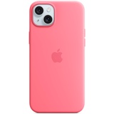 Apple iPhone 15 Plus Silikon Case mit MagSafe - Pink