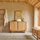 Tikamoon Waschtischunterschrank Miu 115 x 0 x 0 cm Beige