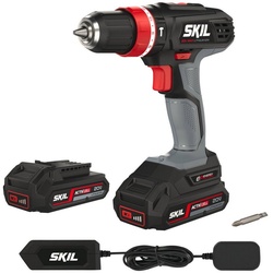 SKIL Akku-Schlagbohrmaschine SKIL Akku Schlagbohrmaschine 2844AC Bohrmaschine + 2 Akku + Ladegerät