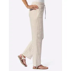 Classic Basics Schlupfhose CLASSIC BASICS gemustert Beige 24