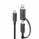 Alogic Elements Series - USB-Kabelsatz - 24 pin USB-C (M)