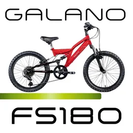 Galano FS180 20 Zoll RH 31 cm Rot