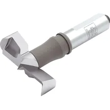 Leitz Hw-massiv Beschlagbohrer Dm 35x70 Mm / Schaft 10x26 Mm abgeflacht-rechts