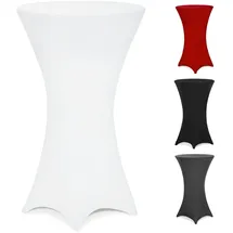 DEUBA Stehtischhusse Weiß