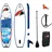 F2 Stand Up Paddle Board 280 x 76 x 15 cm Blau/Weiß