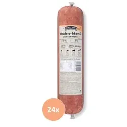 Simple BARF Komplettmenü TK-Wurst Napffertig Huhn 24x1 kg