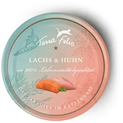 Terra Felis 12x80g Lachs und Huhn