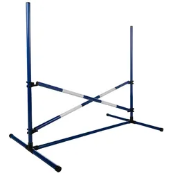 HKM Sprung-Set Hobby Horsing für Kinder, Kunststoff Hindernis, mit Transporttasche, blau