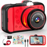 Kinderkamera, 3,5" Großes Display Kinder Kamera Mit 360°Rotierendes Zoomobjektiv