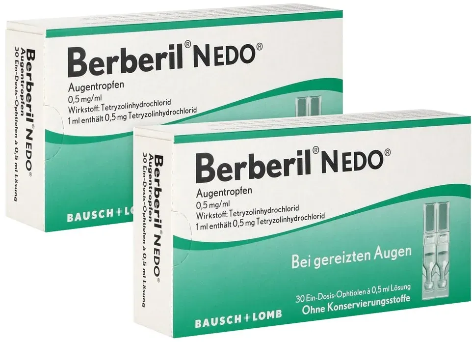 Berberil N EDO Augentropfen 60X0.5 ml