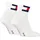 Tommy Hilfiger TH UNI TJ QUARTER 2P FLAG Socken 2er Pack Weiß 39-42