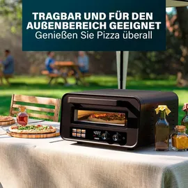 Princess Pro Max Pizzaofen 15L 400°C schwarz