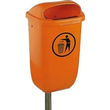 OPV Papierkorb 50 l Kst. orange