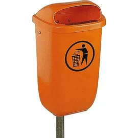 OPV Papierkorb 50 l Kst. orange