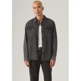 Levi's Relaxed Fit Jeanshemd Schwarz M
