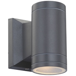 LED Außen Wand Lampe Garten Fassaden Down Strahler Terrassen ALU Leuchte