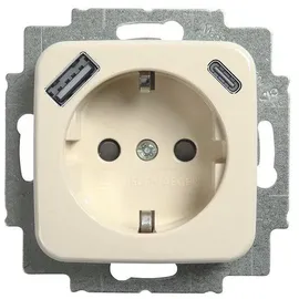 Busch-Jaeger USB-Steckdose Unterputzmontage Weiß