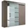 doporro Amalfi-plus 13 rechts 90 x 205 cm transparent