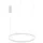 LUCE ambiente Design HOOP 1-flg. 80 cm rund/Aluminium weiß