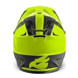 Bluegrass Intox Helm - Yellow Fluo Black Matt