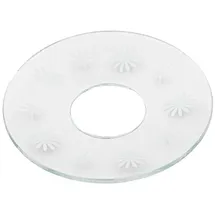 holfeuer crystal design Kerzenmanschette Wintertraum Transparent