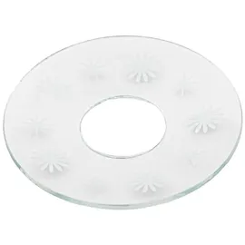 holfeuer crystal design Kerzenmanschette Wintertraum Transparent