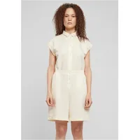 URBAN CLASSICS Viscose Twill Playsuit White Sand S