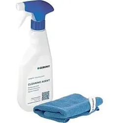 Geberit AquaClean Reinigungsset 242547001 Reinigungsmittel 500 ml und Tuch, umweltfreundlich
