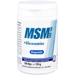 Msm 500 mg+Glucosamine Kapseln