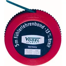 Vogel - Germany Fühlerlehrenband 5 M Messbereich 0,10 Mm Federstahl Kunststoffdose