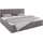 Westfalia Schlafkomfort Polsterbett, grau, B:208cm L:210cm, WESTFALIA SCHLAFKOMFORT, Betten, Polsterbett, inkl. Bettkasten bei Ausführung mit Matratze, in 2 Höhen, Topseller