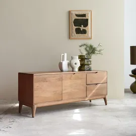 Tikamoon TV-Schrank Gabrielle 140 cm braun