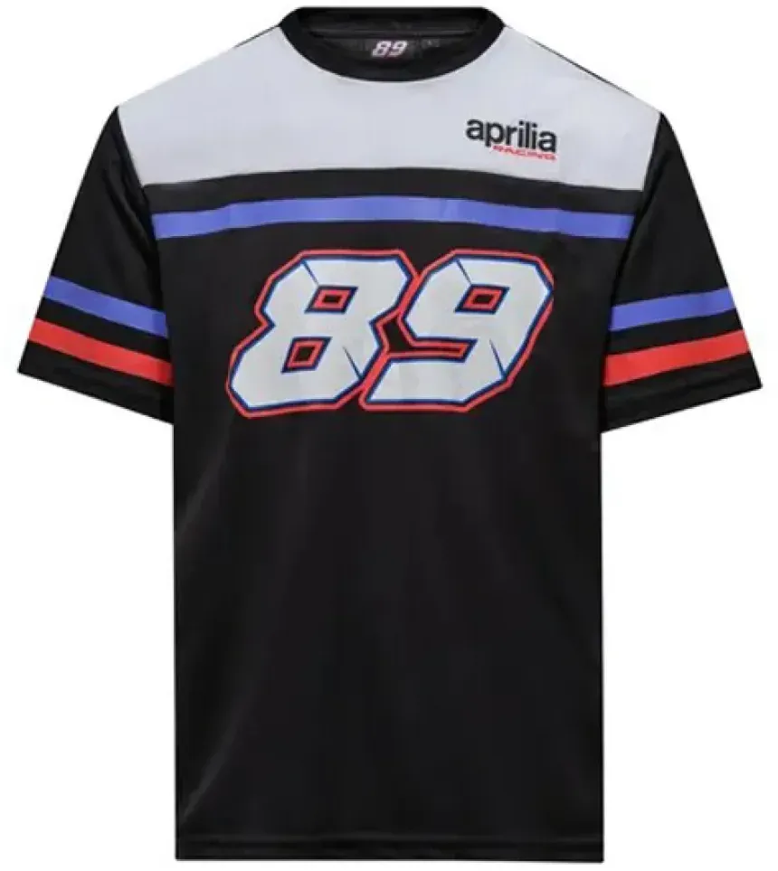 Aprilia Jorge Martin 89 Kurzarm-t-shirt - Black / White - XL