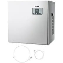 Vevor kommerzielle Eismaschine – Kopf, 181 kg/Tag Edelstahl-Eismaschine mit intelligentem Bedienfeld, Selbstreinigung, einstellbarer Dicke, ideal für Restaurant, Bar, Café, Hotel – Nur Kopf