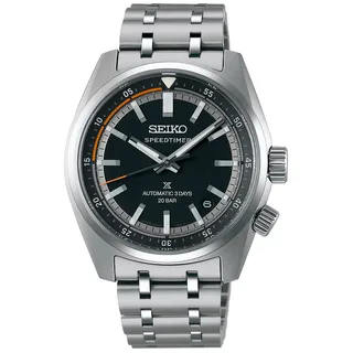 Seiko Prospex Speedtimer Herrenuhr Automatik Schwarz
