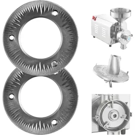 Vevor Ersatz-Mahlscheiben 2er Set HN-2200/3000 Weiß