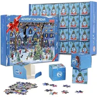 Luxuskollektion Adventskalender 2024 Weihnachtsbeifall Jigsaw Puzzle 1008 Teile Nachhaltig