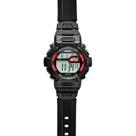 Scout The Digi 280308000 Kinderuhr 0 mm Gehäuse schwarz Silikonarmband schwarz