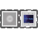 Berker Radio Touch mit Lautsprecher UP DAB+ Q.x polarweiss samt 29806089