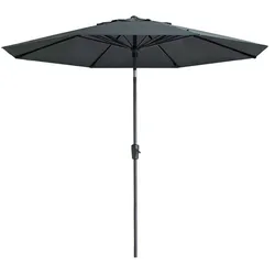 Madison PAROS Sonnenschirm Kurbelschirm "auto tilt" Ø300cm grau