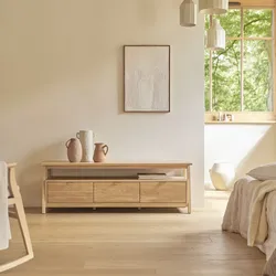 TV-Bank aus Eichenholz 150 Pola