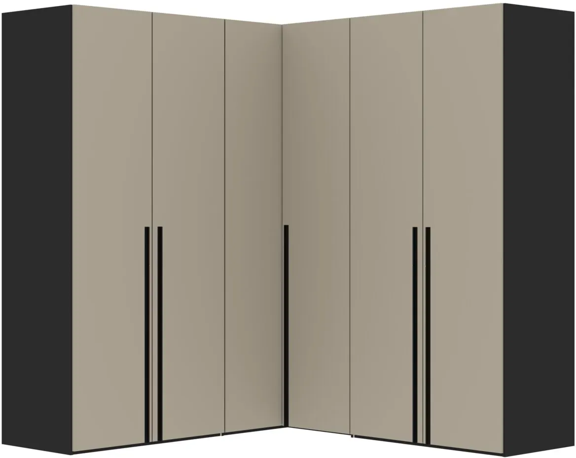 Jutzler Drehtürenschrank 6-trg. JUTZLER - L/B/H ca. 203.00x210.50x220.00