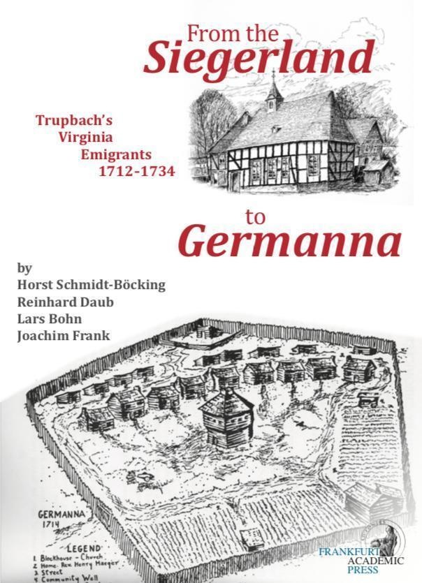 From The Siegerland To Germanna - Horst Schmidt-Böcking  Joachim Frank  Reinhard Daub  Lars Bohn  Kartoniert (TB)