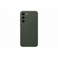 Samsung Leather Case für Galaxy S23+ grün