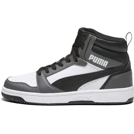 Puma Rebound V6 High-Top Puma White/Puma Black/Shadow Gray 44