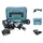 Makita DGA 521 RTX1J inkl. 2 x 5,0 Ah + Ladegerät + Makpac