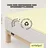 Easy Spannbettlaken für Topper Jersey Elasthan 90 x 190 - 100 x 220 cm yellow light