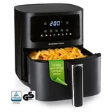 GOURMETmaxx Heißluftfritteuse 4,5 l schwarz